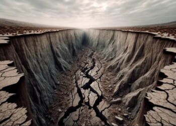 Advierten que el choque de dos placas tectónicas podría partir la Tierra a la mitad