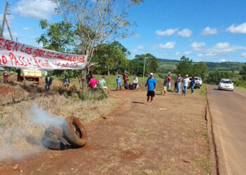 Soja: productores de El Soberbio cortaron la ruta costera 2 y volverían a hacerlo este jueves