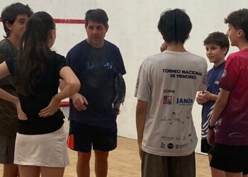 Squash: la segunda de Menores se jugará en Resistencia