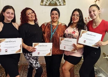 Bailarinas misioneras obtuvieron un Master Internacional de danzas árabes en Egipto