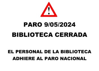 Este jueves la Biblioteca Popular Posadas permanecerá cerrada