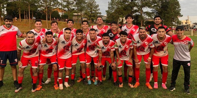 TRIUNFAZO. La Franja eldoradense se impuso sobre Dependientes por 3-2.