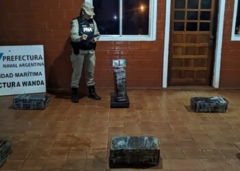 Secuestran cerca de 140 kilos de droga valuados en unos 320 millones de pesos