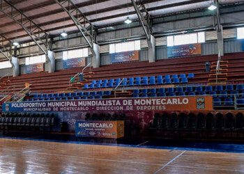 Todo listo en Montecarlo para recibir a la Selección argentina de vóleibol