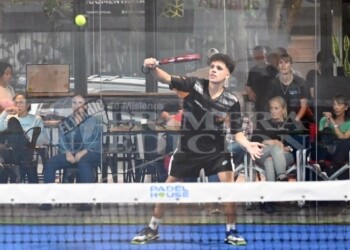 Padel: Santino Contreras, profeta en su tierra