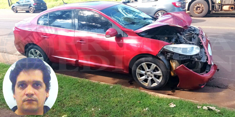 COMISARÍA NOVENA. El Renault Fluence fue secuestrado y puesto a resguardo en la seccional del barrio Itaembé Miní.