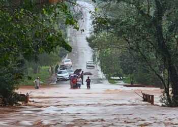 Arroyos desbordados en Alem por las intensas lluvias: “Hay casi 40 casas que tienen un metro de agua”