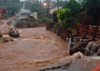 Oberá afectada por desborde de arroyos pero sin evacuados