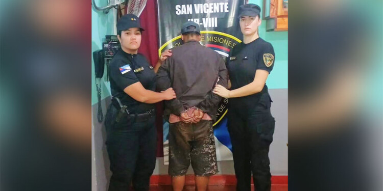 CAPTURA. Tras profugarse por un día, el hombre fue detenido en picada Zulma.