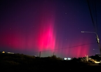 Las auroras llegan a Argentina debido a potentes tormentas geomagnéticas: las mejores fotos