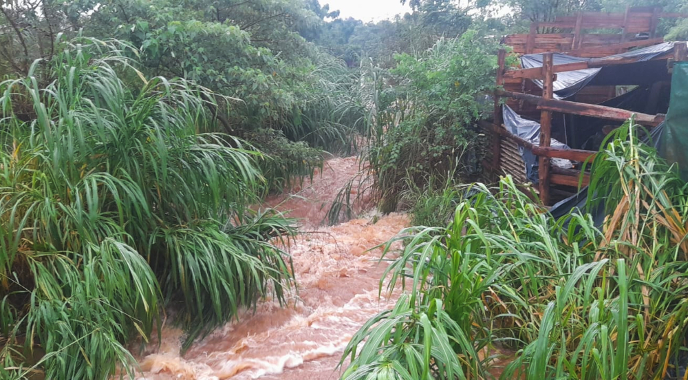 Al menos siete barrios de Posadas afectados por el temporal