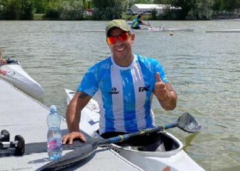 El palista misionero Ariel Atamañuk, tras su paso por Hungría dijo: “Estamos contentos”