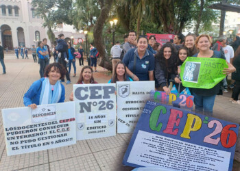El CEP 26 de Posadas funciona hace 16 años y aún no tiene edificio propio: “Los chicos no tienen sillas”