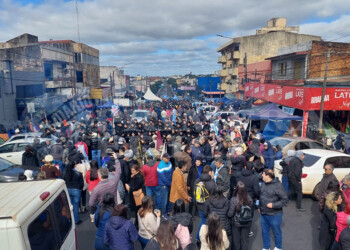 25 de Mayo en el acampe policial: “Pedimos ser tratados dignamente”