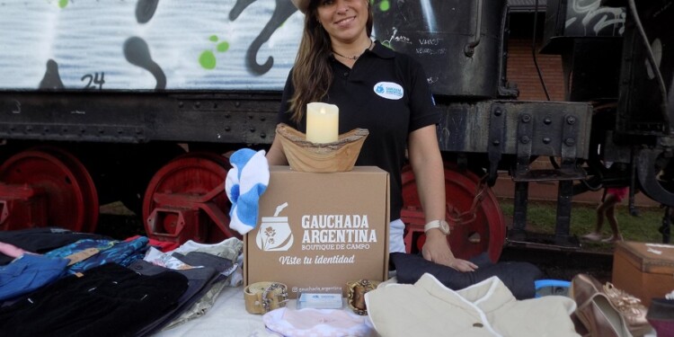 La emprendedora Marianna Wurgler. Su emprendimiento @gauchada_argentina