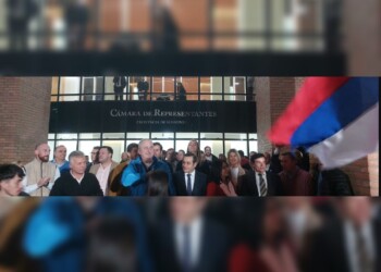 La renovación tuvo su “#30M por la paz” frente a la Legislatura