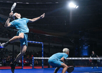 Pádel: Leo Augsburger sigue firme en el cuadro principal