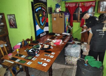 En San Javier allanaron una vivienda donde se comercializaba droga