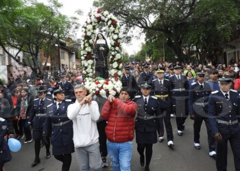 Santa Rita convocó a los posadeños en una nueva peregrinación