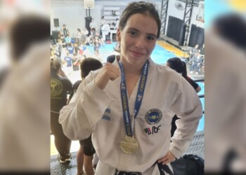 Taekwon-do: La misionera Geraldine Gorosito sumó dos medallas en Chaco
