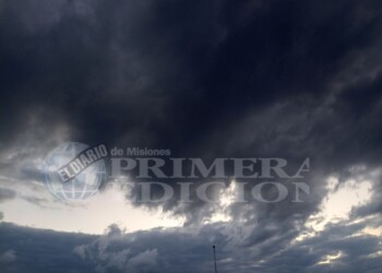 Para este jueves en Misiones está vigente una alerta naranja por lluvias y tormentas