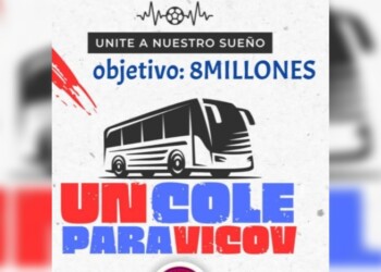 “Un cole para Vicov”, la campaña de un socio