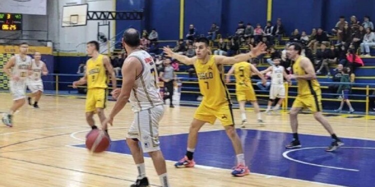 BATACAZO. El team de Puerto Rico impuso condiciones en cancha de Mitre (Gentileza Misiones Basket)