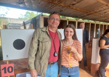 Finde de acción en el polígono de tiro en Candelaria