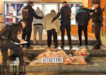 25 de Mayo: atrapan a cuatreros con más de 70 kilos carne vacuna faenada