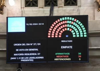 El Gobierno logró la aprobación de la Ley Bases con el voto de Villarruel