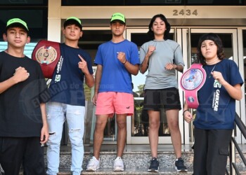 Gran velada boxística con títulos en juego