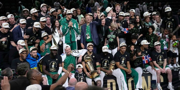 Los Boston Celtics, vigentes campeones (Foto: AP/ LAPRESSE)