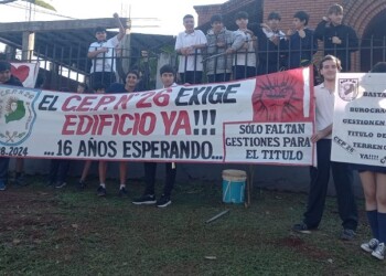 Posadas: Hace nueve años el CEP 26 reclama que  se titule el terreno para el edificio propio