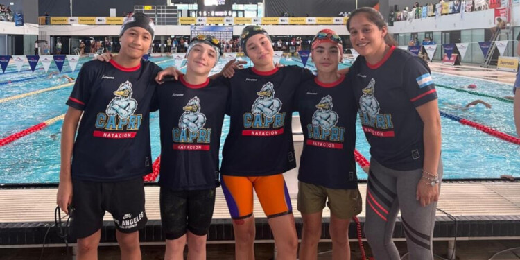 PROYECCIÓN. Ocampo, Laphitz, Juañuk y Gómez Pereira, junto a Báez.