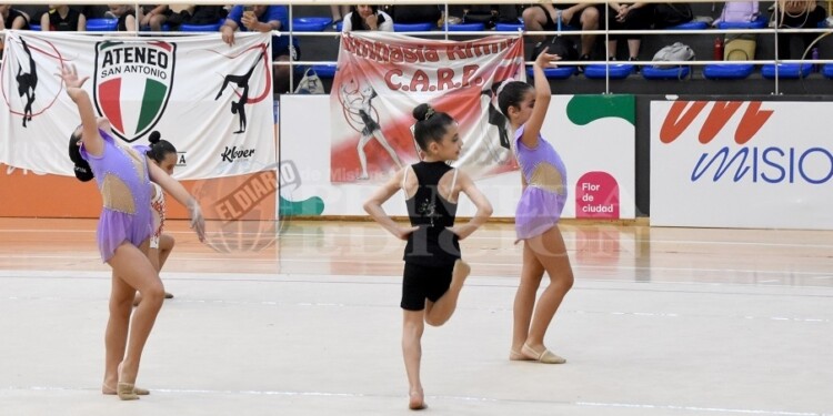 EN ACCIÓN. Ayer se disputaron las últimas categorías y luego fue la entrega de premios del Nacional de Clubes.