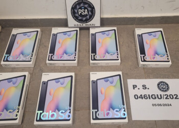 Incautan cargamento de productos electrónicos sin aval aduanero en el Aeropuerto de Iguazú