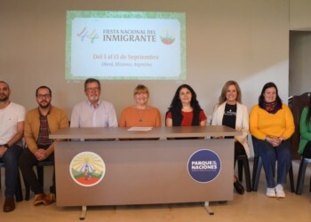 Presentaron el logo oficial de la 44ª Fiesta Nacional del Inmigrante