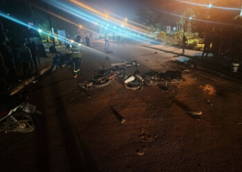 Múltiple choque de motocicletas dejó varios heridos en Iguazú