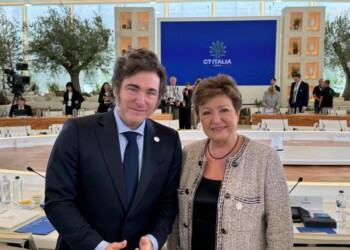 Javier Milei se reunió con la directora del FMI