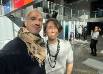 El obereño Mauricio Holc expone sus obras en el Congreso de la Nación