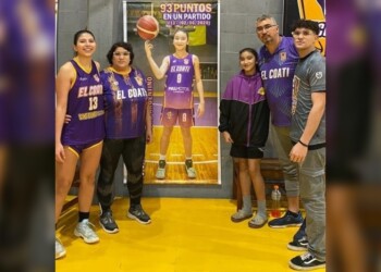 Básquetbol femenino: reconocimiento “en casa” para Paulina Ojeda