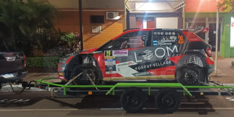 ESTÁN LLEGANDO. Los equipos oficiales se instalaron desde ayer en Alem.