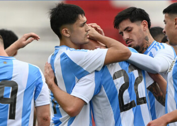 Argentina goleó a Paraguay, con la cabeza puesta en los Juegos Olímpicos