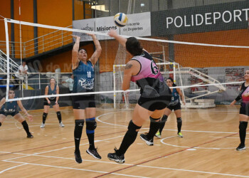 Comenzó el Nacional Máster de vóley en Posadas
