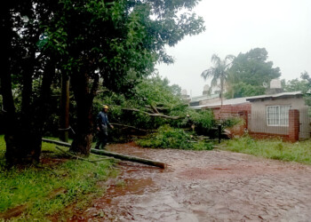 Fuerte temporal afectó varias viviendas en Aristóbulo del Valle