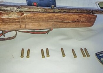 Eldorado: buscaban un portón robado y se encontraron con un rifle “tumbero” y municiones