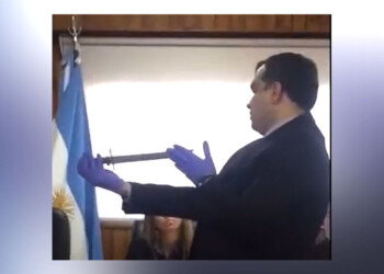 Agustín Goldhardt fue asesinado con una bayoneta de 30 centímetros