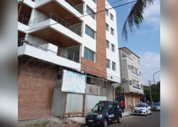 Joven obrero murió tras caer del cuarto piso de un edificio en construcción
