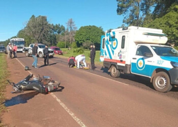 Dos heridos en siniestro vial en la ruta provincial 5