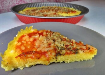 Rico y sencillo: cómo hacer una pizza de polenta